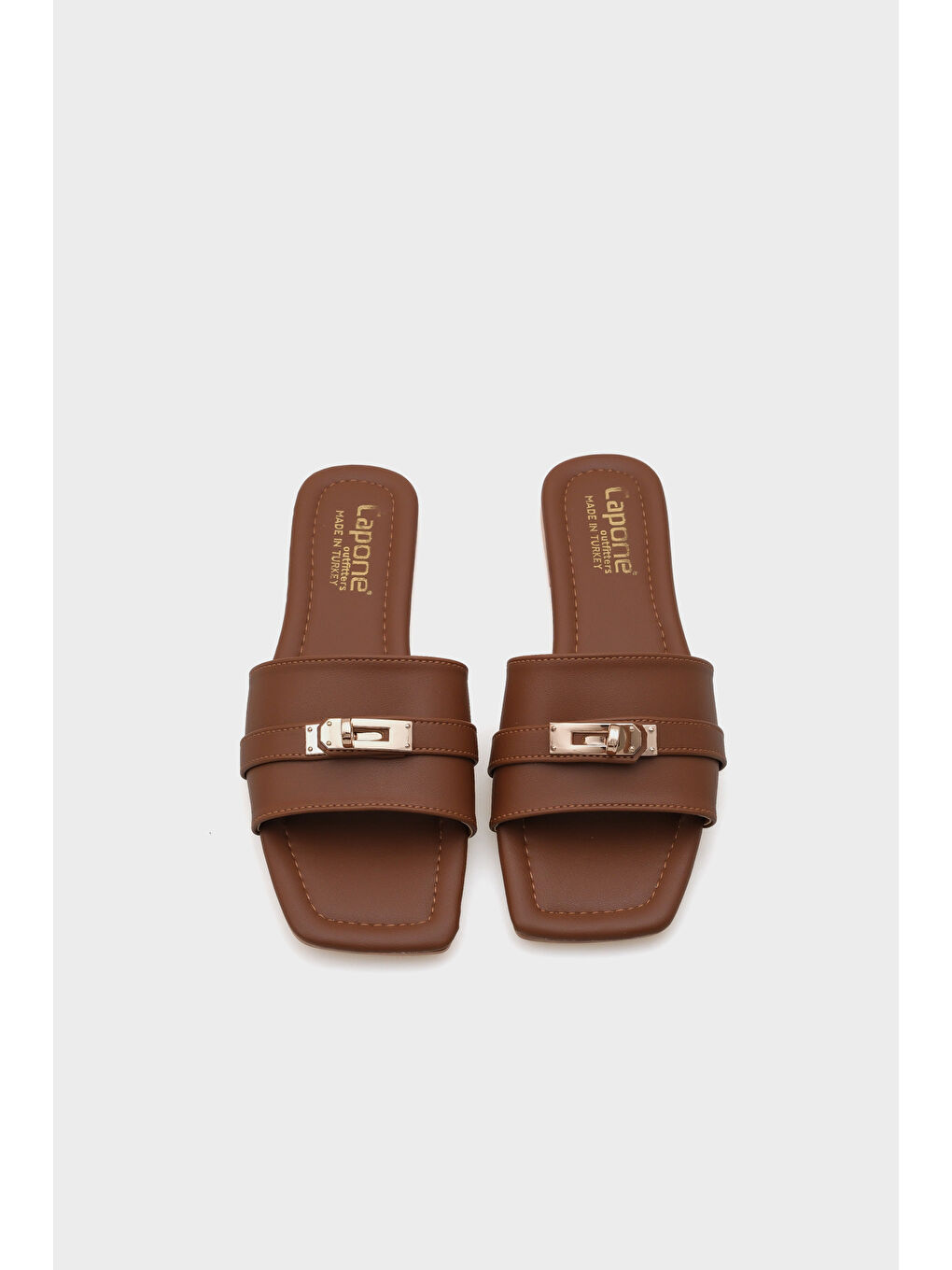 Kahverengi Kim Kadın Terlik-5