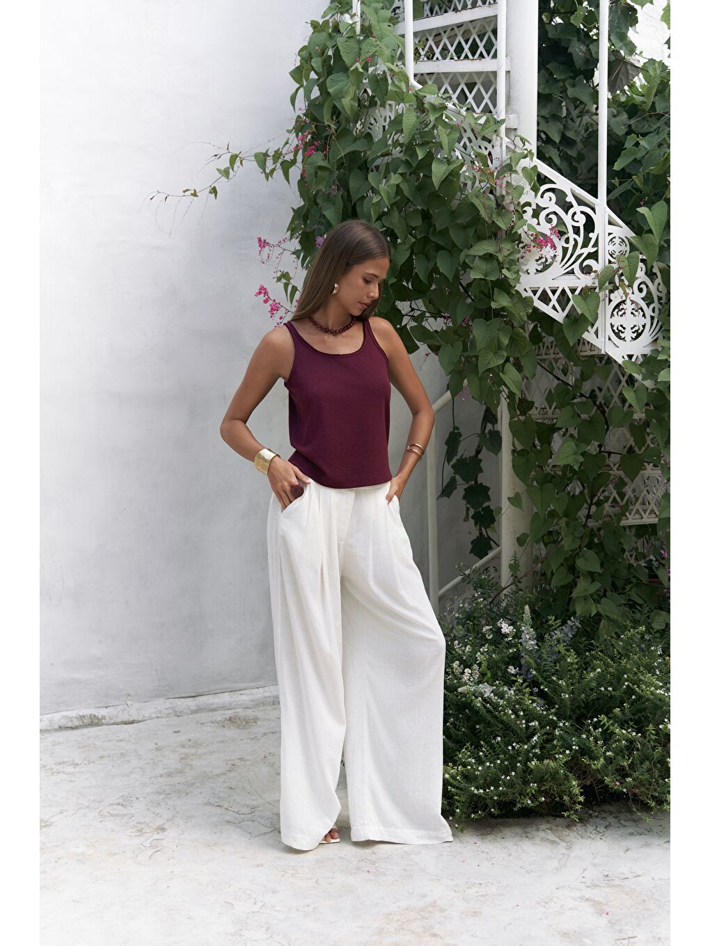 Salnor Basic Bordo Crop-4