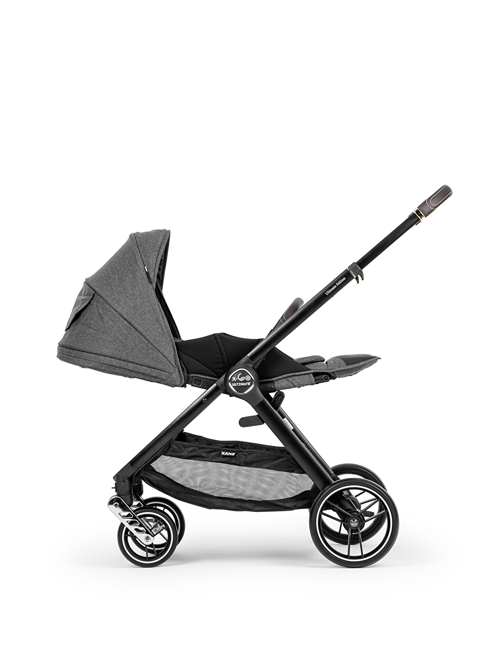 X-Go Ultimate Travel Sistem Bebek Arabası Silver Gri-5