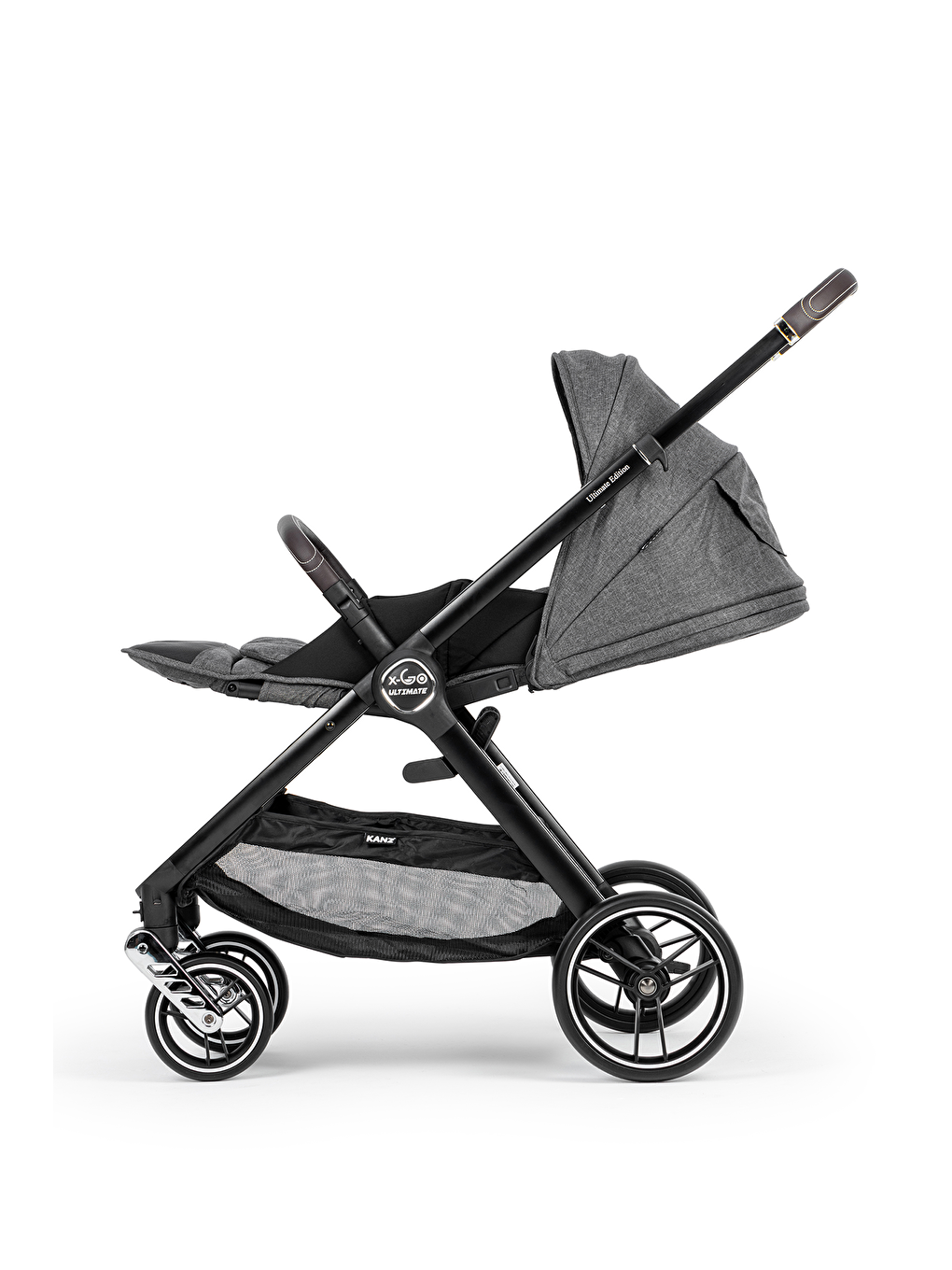 X-Go Ultimate Travel Sistem Bebek Arabası Silver Gri-6
