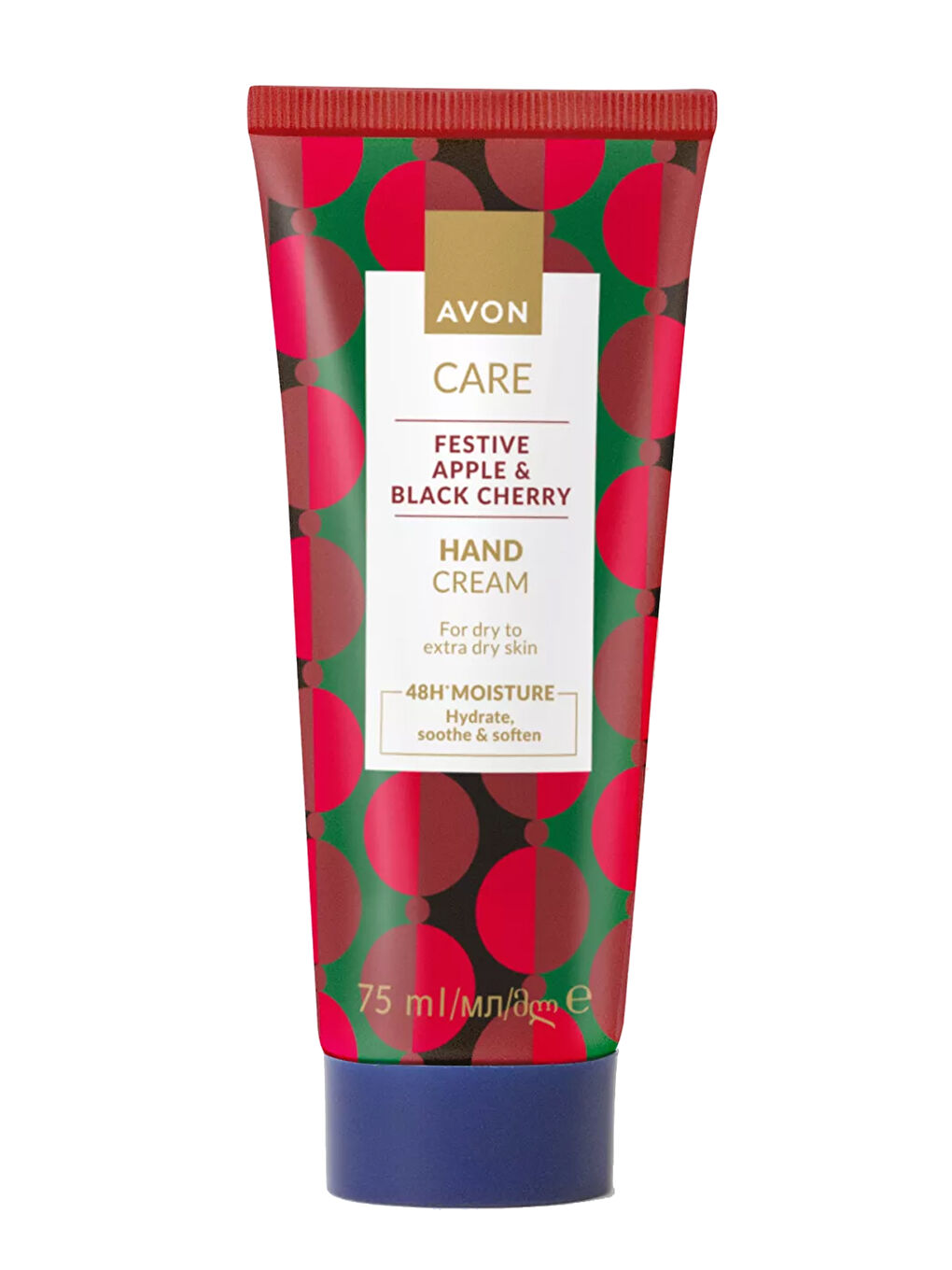 AVON Care Festive Elma ve Siyah Kiraz İçeren Nemlendirici El Kremi 75 Ml.