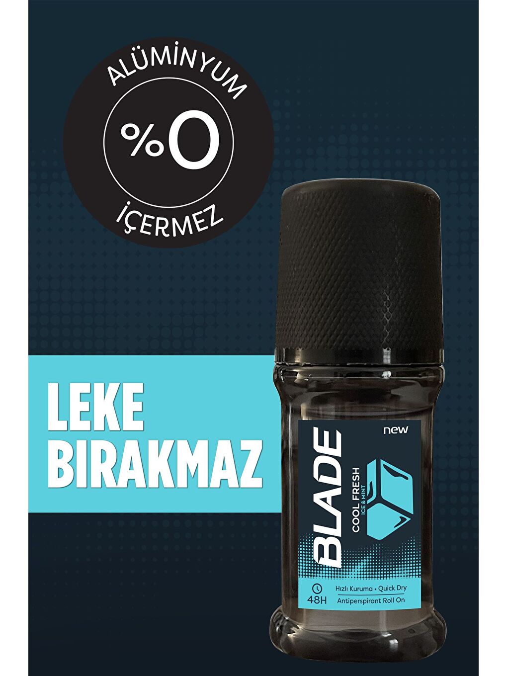 Blade Beyaz Cool Fresh Roll On 3x50 ml - 1