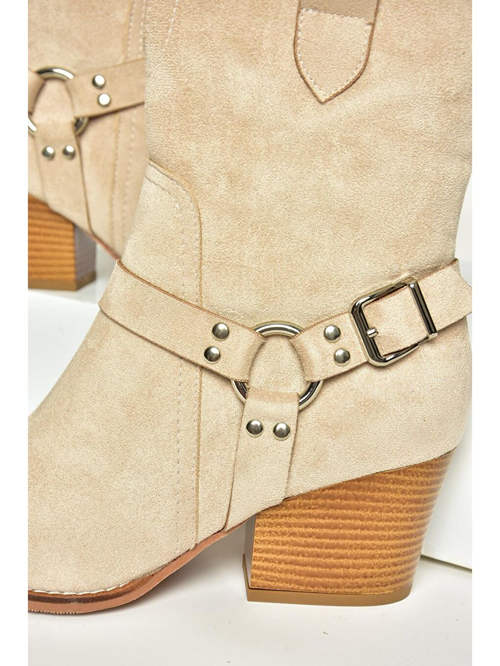 T2960940 Bej Kadın Bot-3