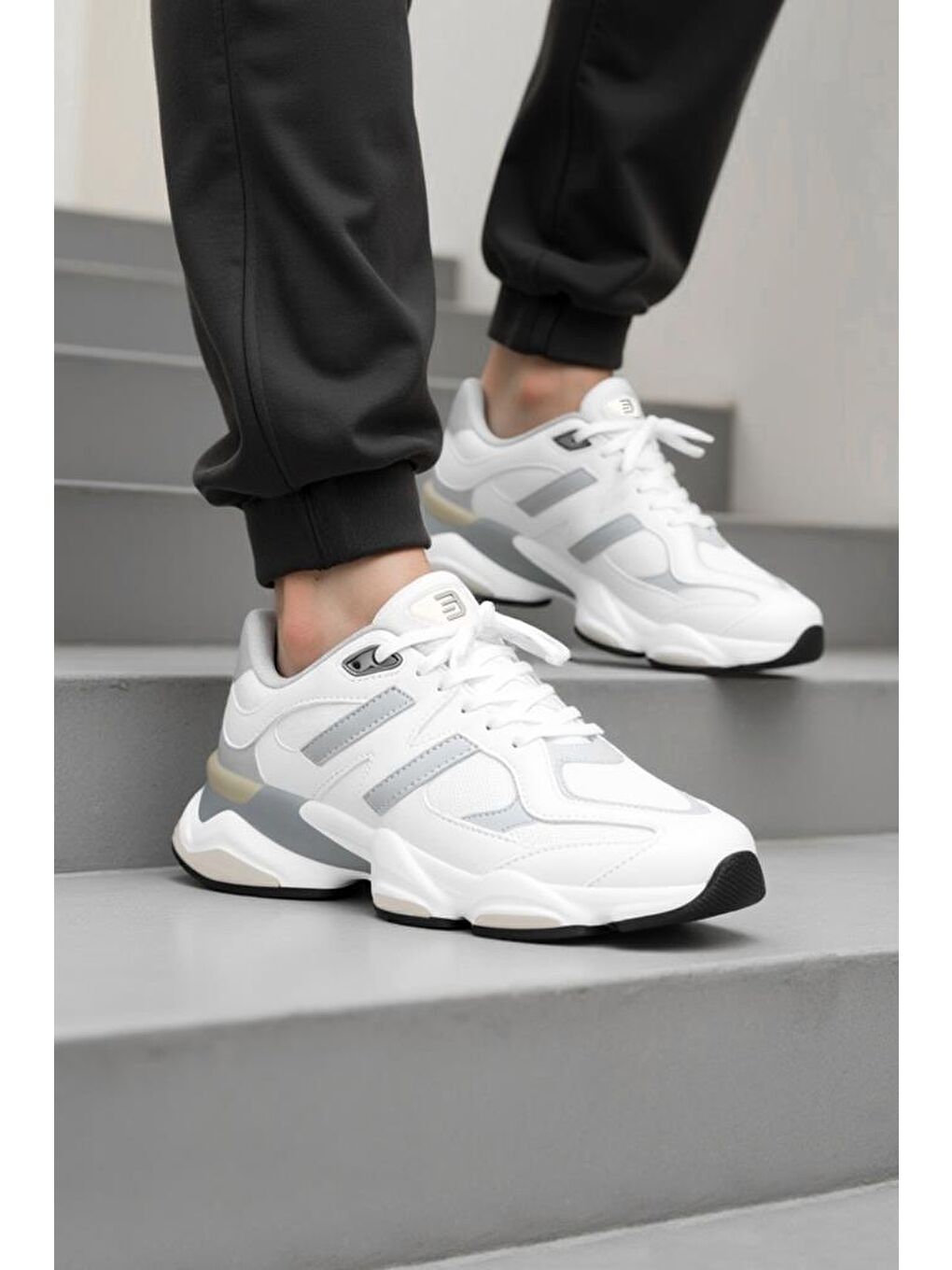 Beyaz DS Aegis XY Sneaker Günlük Spor Ayakkkabı 2026 Erkek