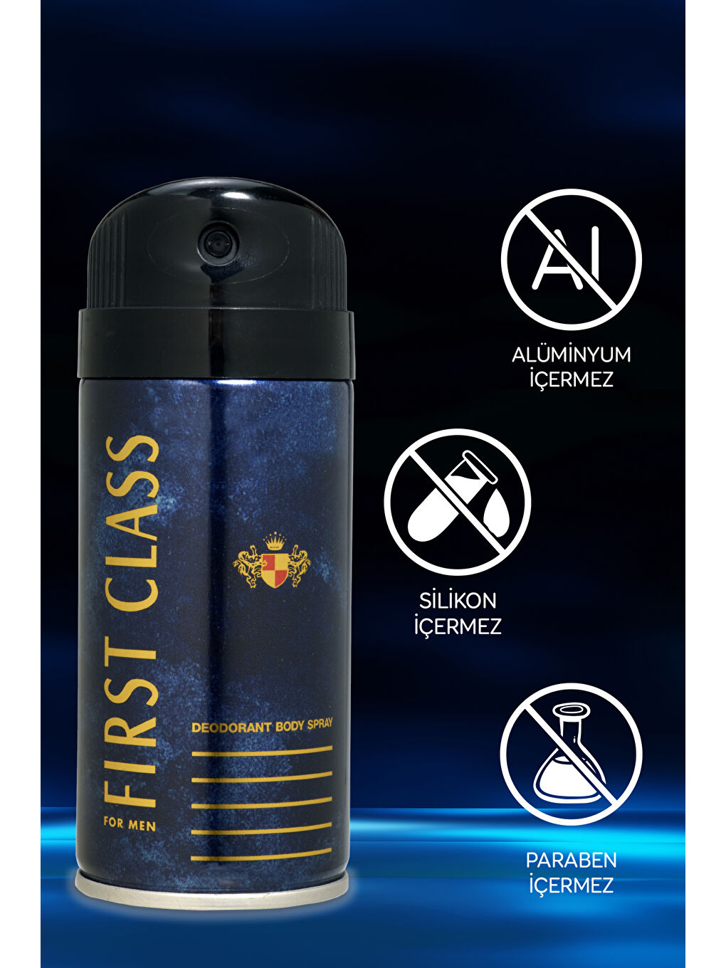 First Class Erkek Deodorant 6x150ml - 1