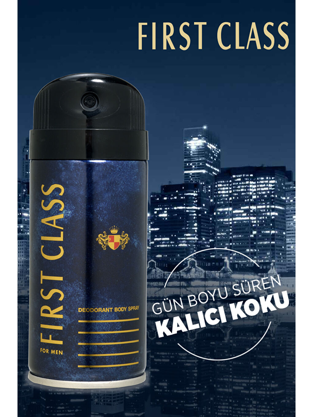 First Class Erkek Deodorant 6x150ml - 3