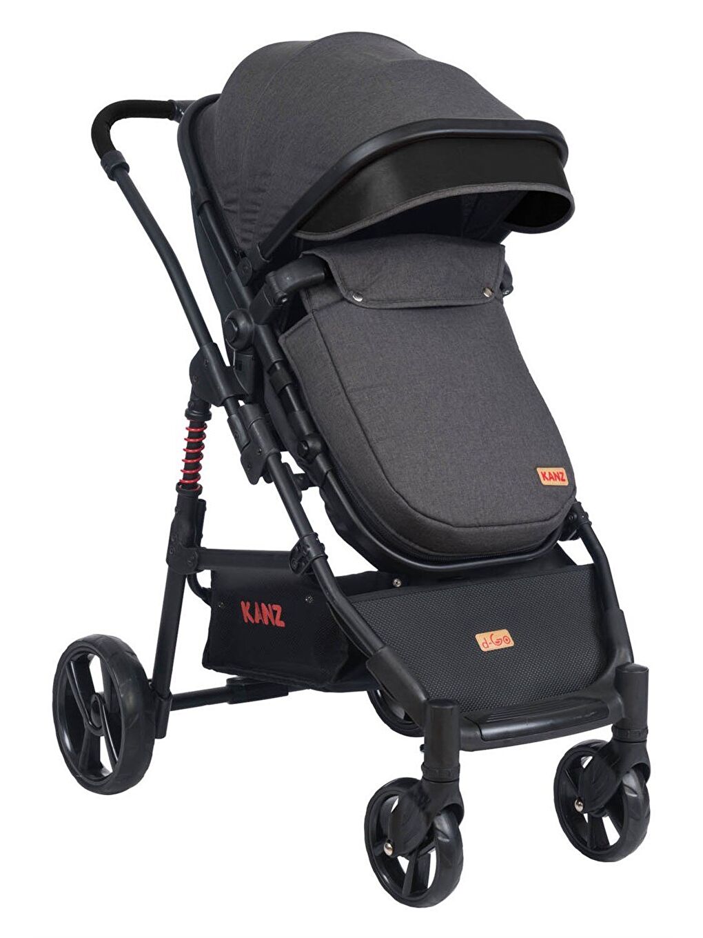 D-Go Travel Sistem Bebek Arabası Siyah-1