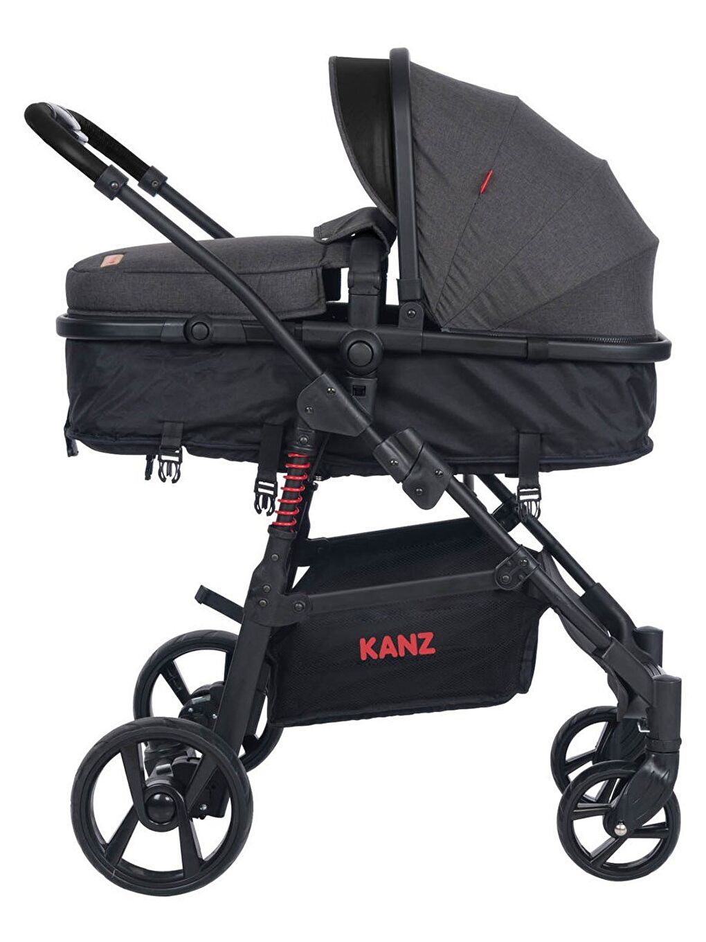 D-Go Travel Sistem Bebek Arabası Siyah-4