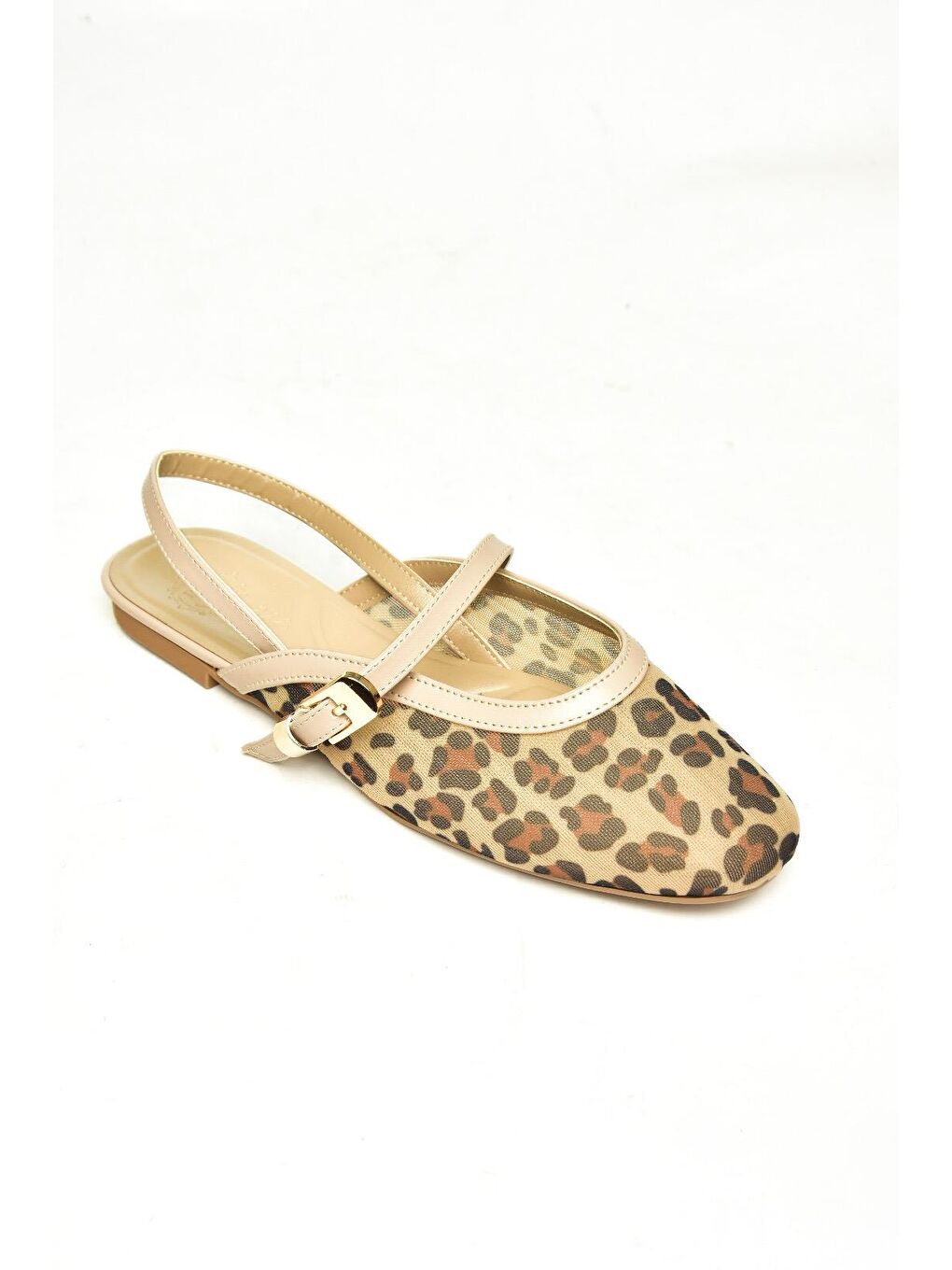 Bej U8200672 Ten Kadın Sandalet-1