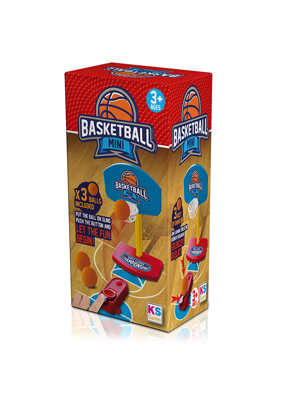 KS GAMES Kutulu Mini Basketbol Oyunu Beceri Oyunu 25903