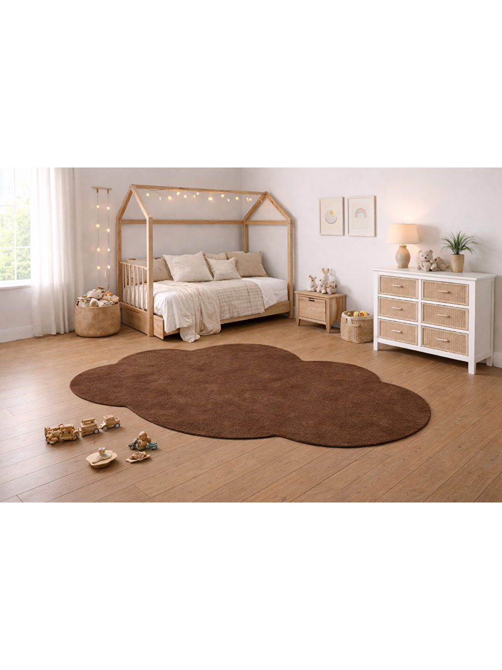 Halı 80X150 Bulut Kahverengi KAHVERENGI-2