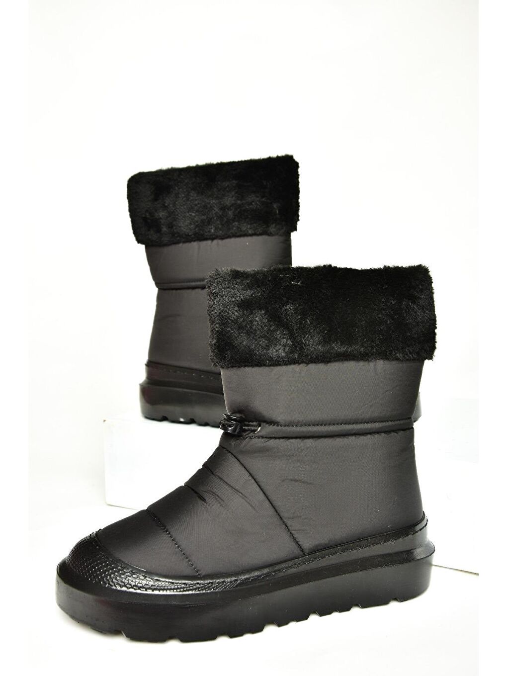 T4764340 Siyah Kadın Bot-4