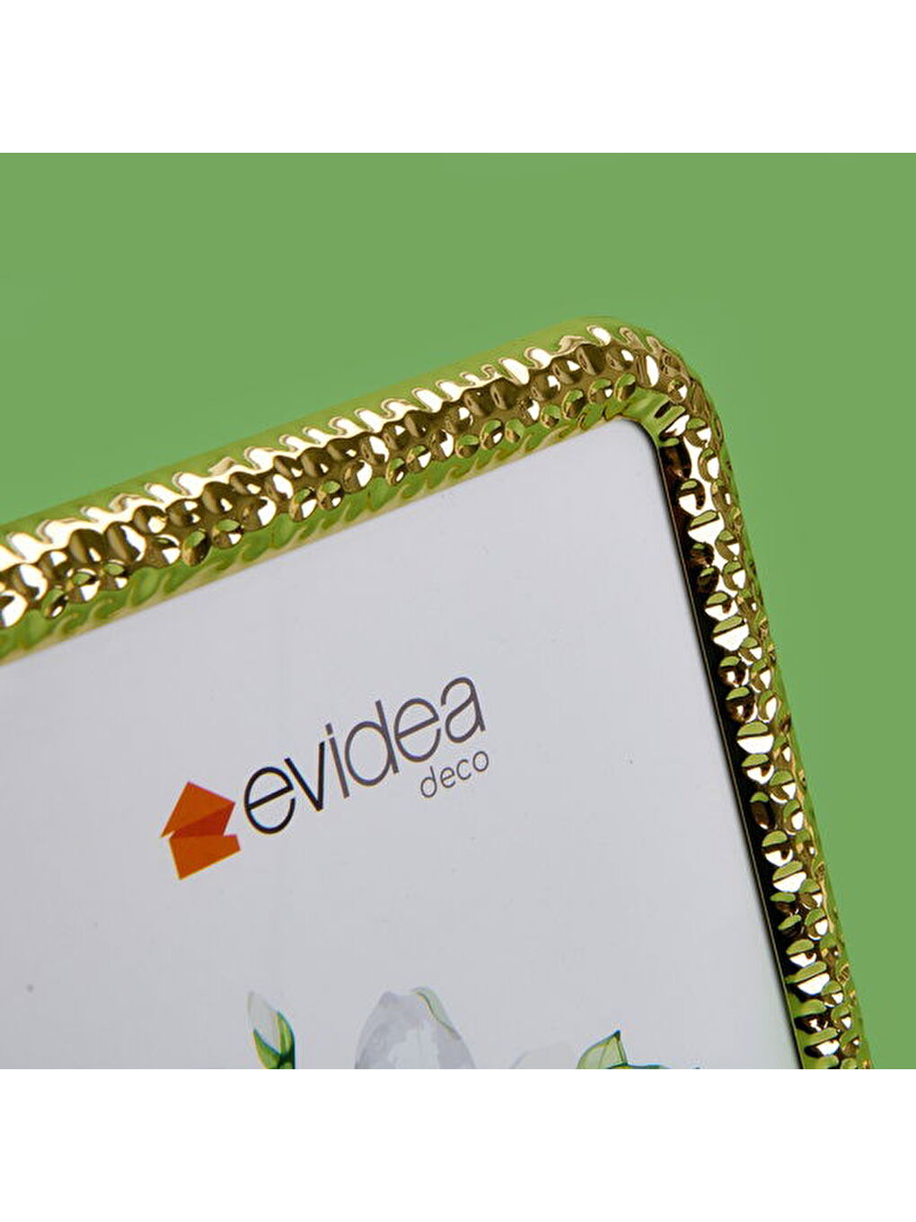 Sarı Deco Siena Metal Fotoğraf Çerçevesi - Gold - 13x18 cm-2