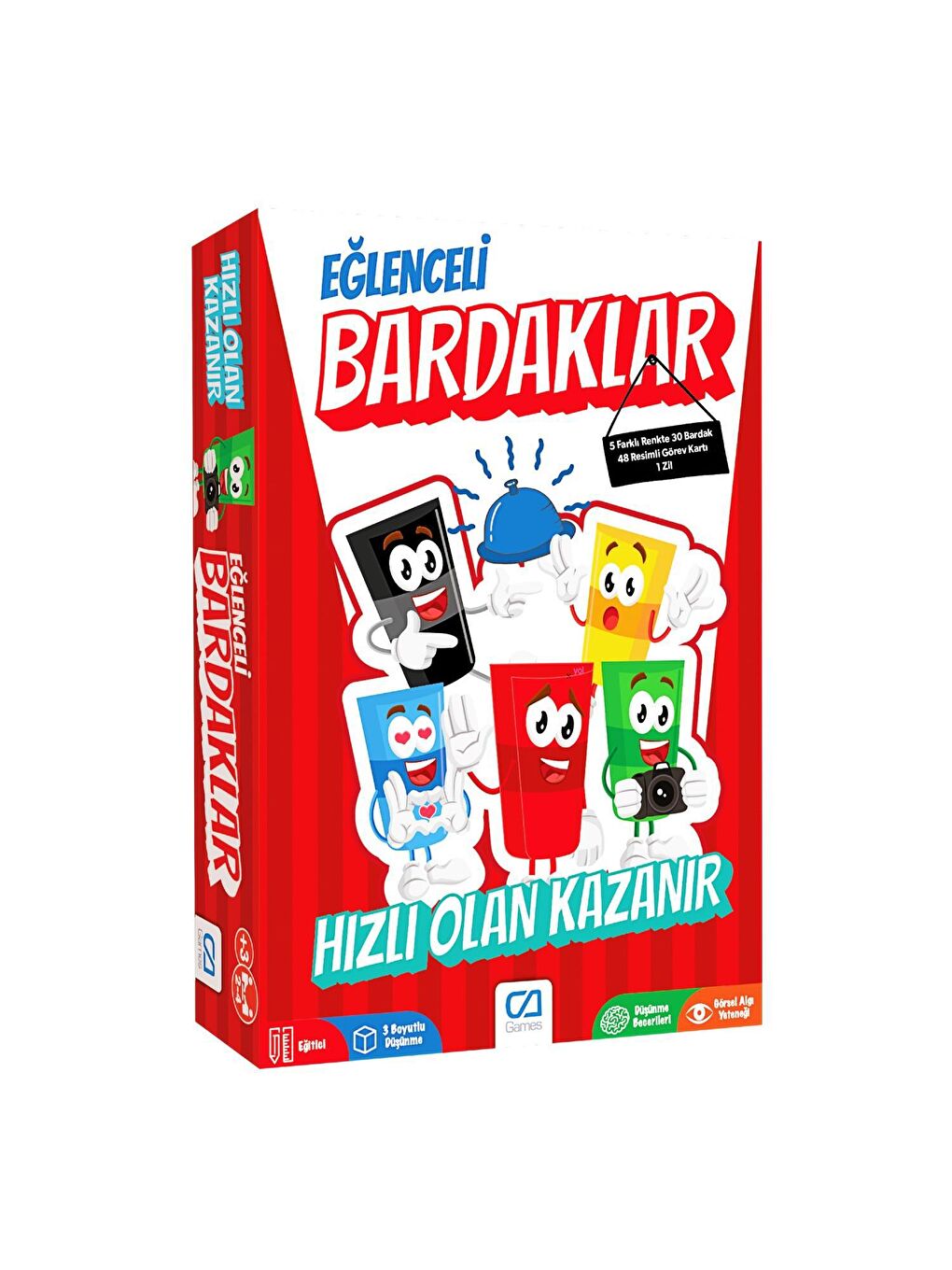 CA Games Karışık Asorti Eğlenceli Bardaklar