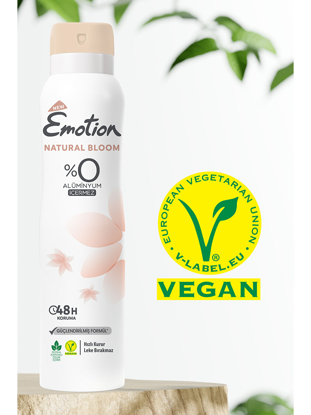 Emotion Beyaz Natural Bloom Deodorant 6x150ml - 4