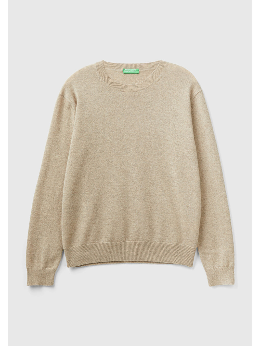 Kahverengi Erkek Sütlü Kahve %100 Kaşmir Kazak