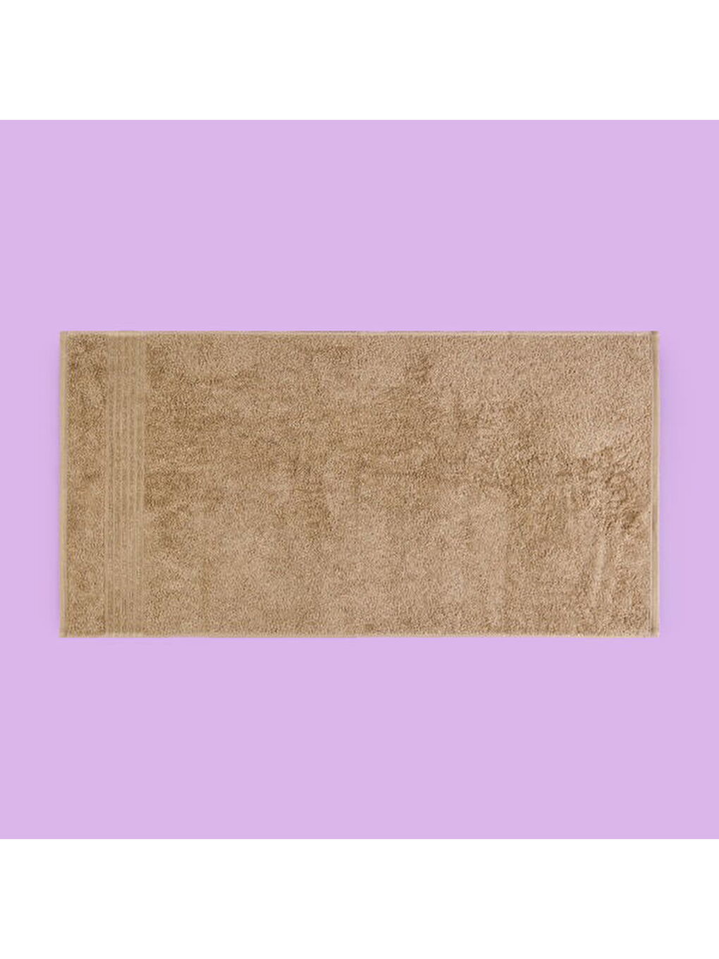 Soft Samantha Yüz Havlusu - Bej - 50x100 cm-1