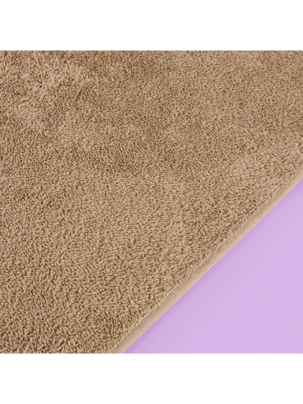 Soft Samantha Yüz Havlusu - Bej - 50x100 cm-2