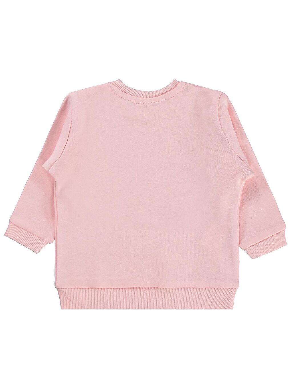 Pembe Baby Need More Sleep Baskılı 6-18 Ay Sweatshirt - Pudra 6-9 Ay-1
