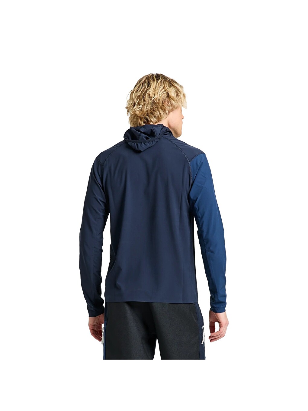 Lacivert Od Tech Hooded Erkek Mavi Tişört-2