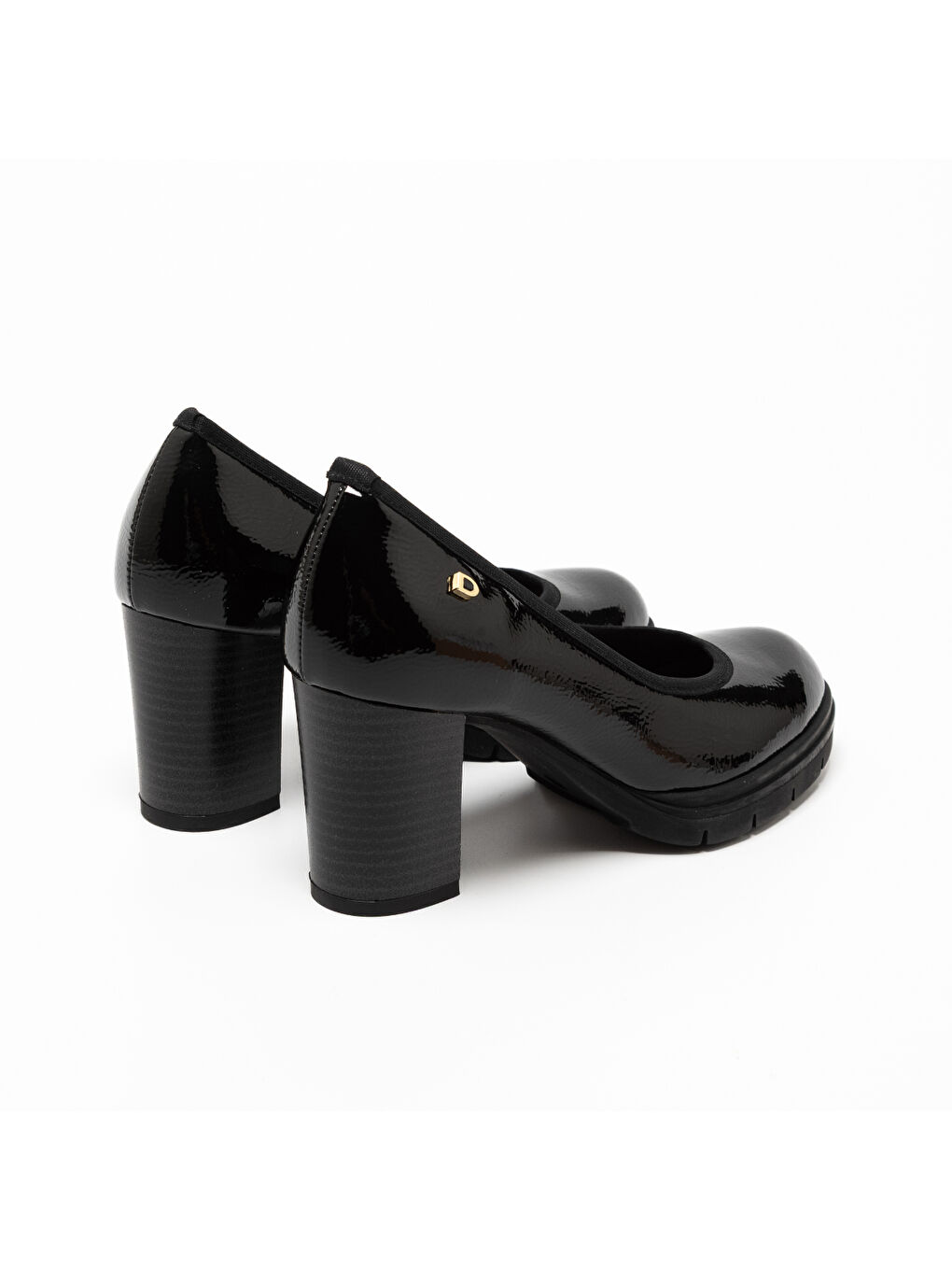 Siyah Kadın Topuklu / Stiletto 483700DS 3700DS Naplak Axel Nero-3