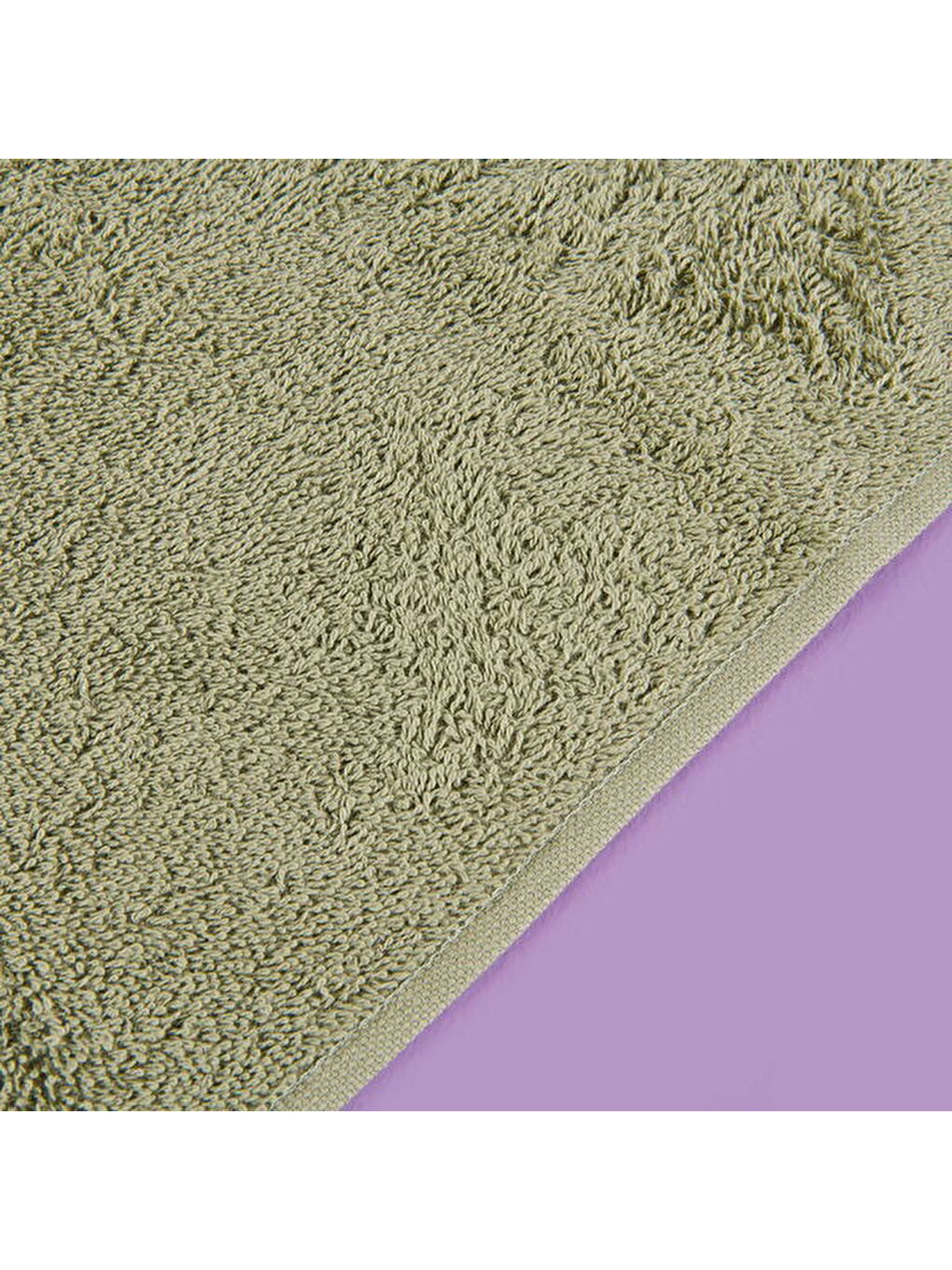 Soft Samantha El Havlusu - Haki - 30x50 cm-1