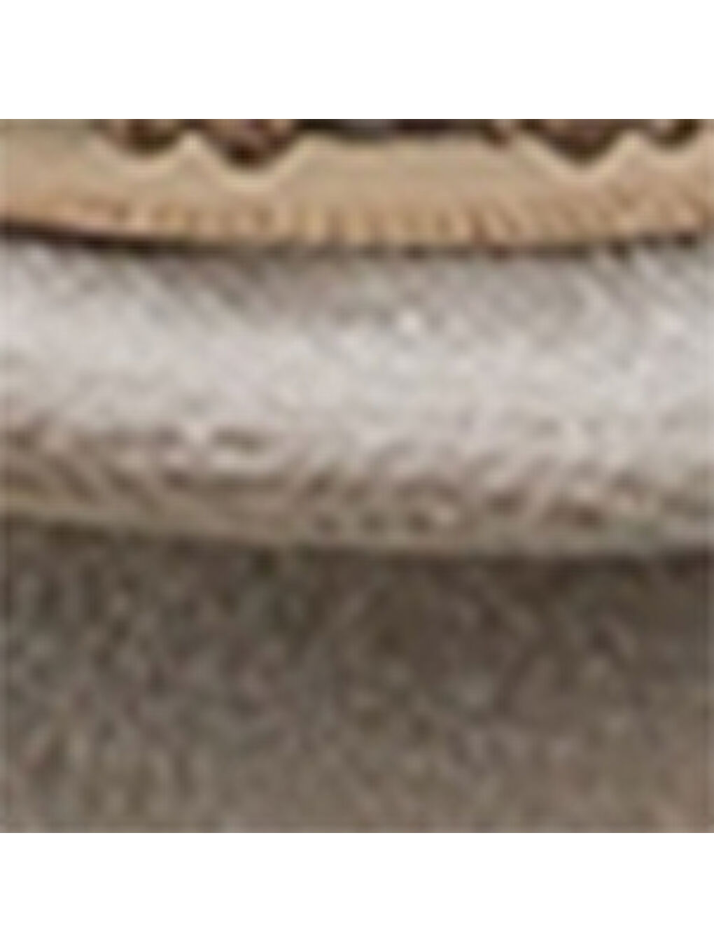 Bej Malva Yuvarlak Küt Burunlu Taşlı Tokalı Kadın Kısa Topuklu Terlik-6