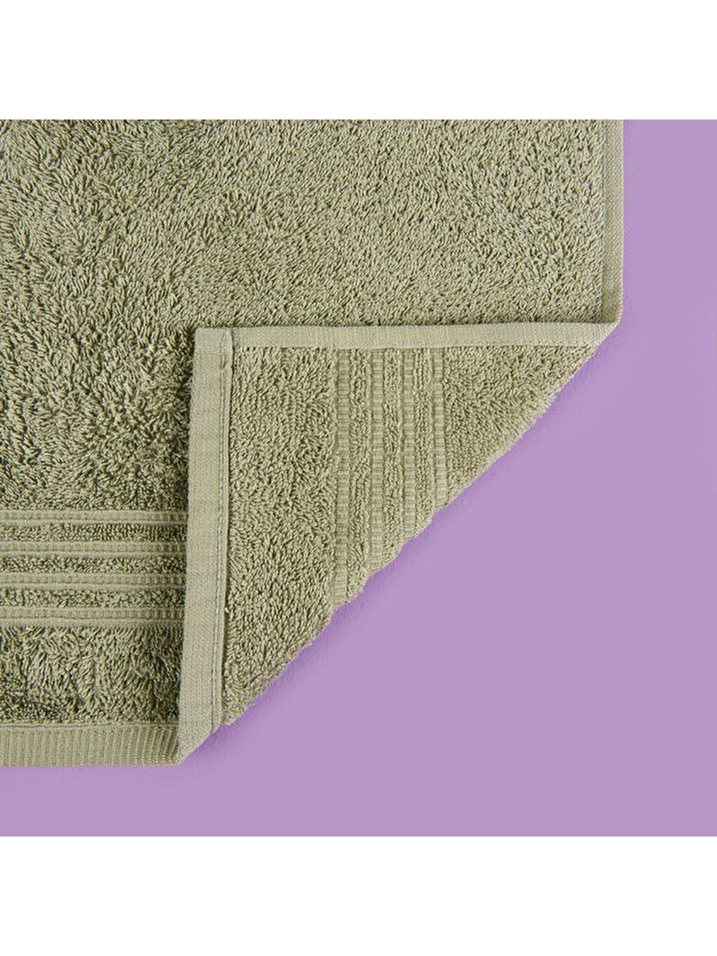 Soft Samantha El Havlusu - Haki - 30x50 cm-3