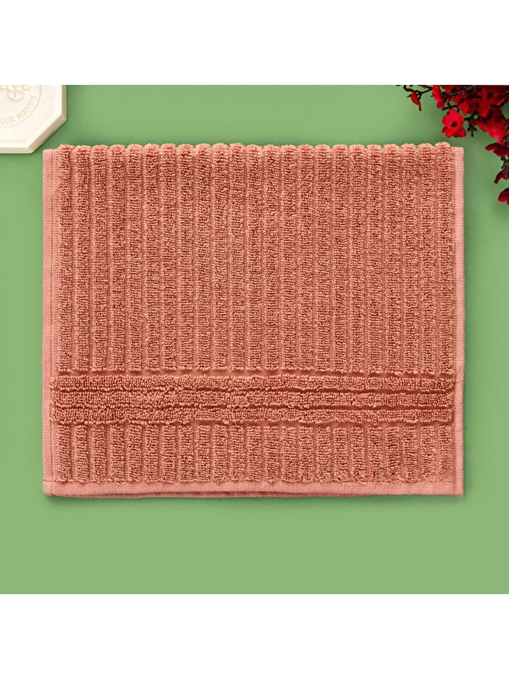 Pembe Soft Microcotton El Havlusu - Gülkurusu - 30x50 cm