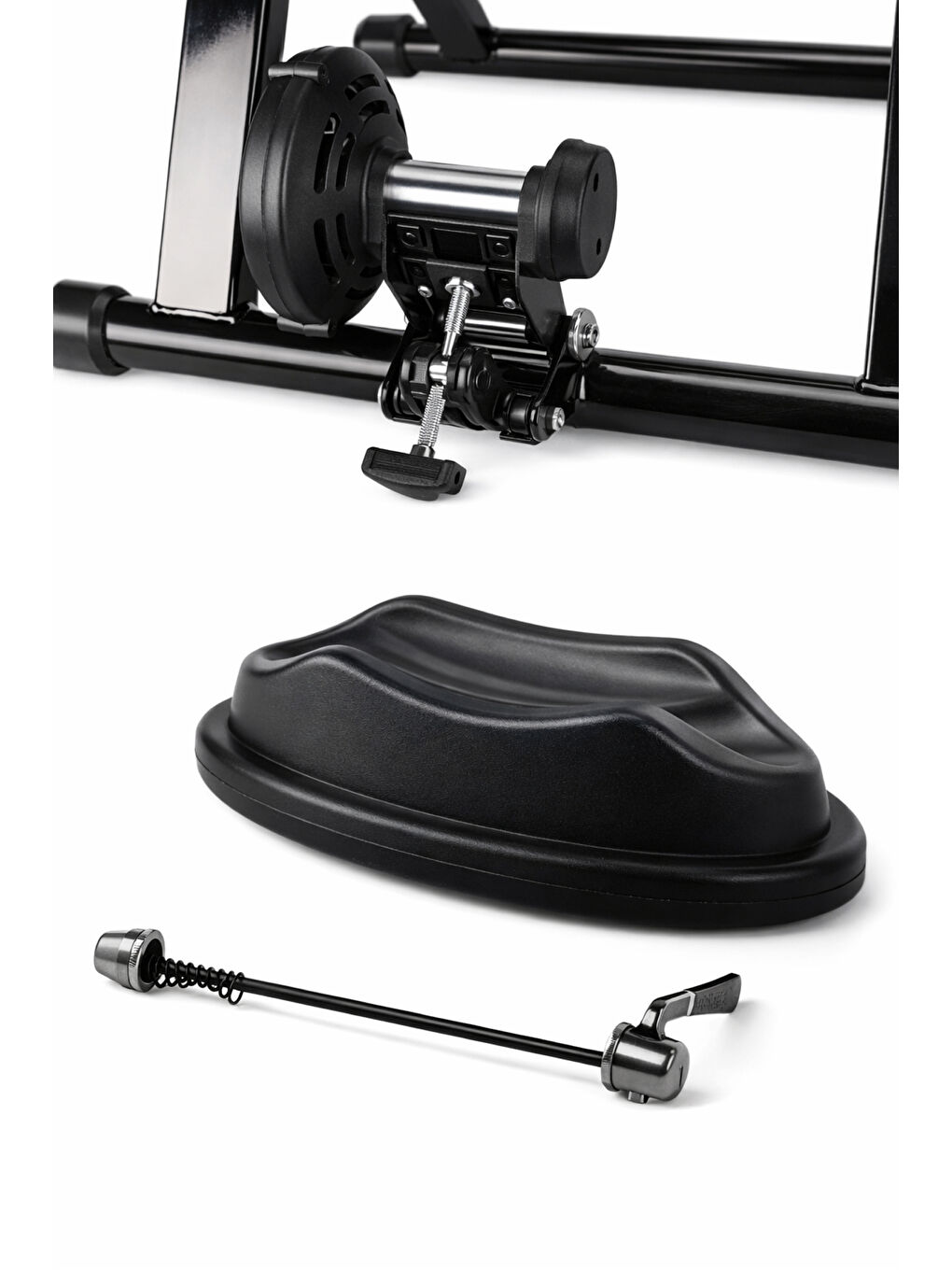 Siyah Premium Seri Manyetik Dirençli Bisiklet Tranier-3