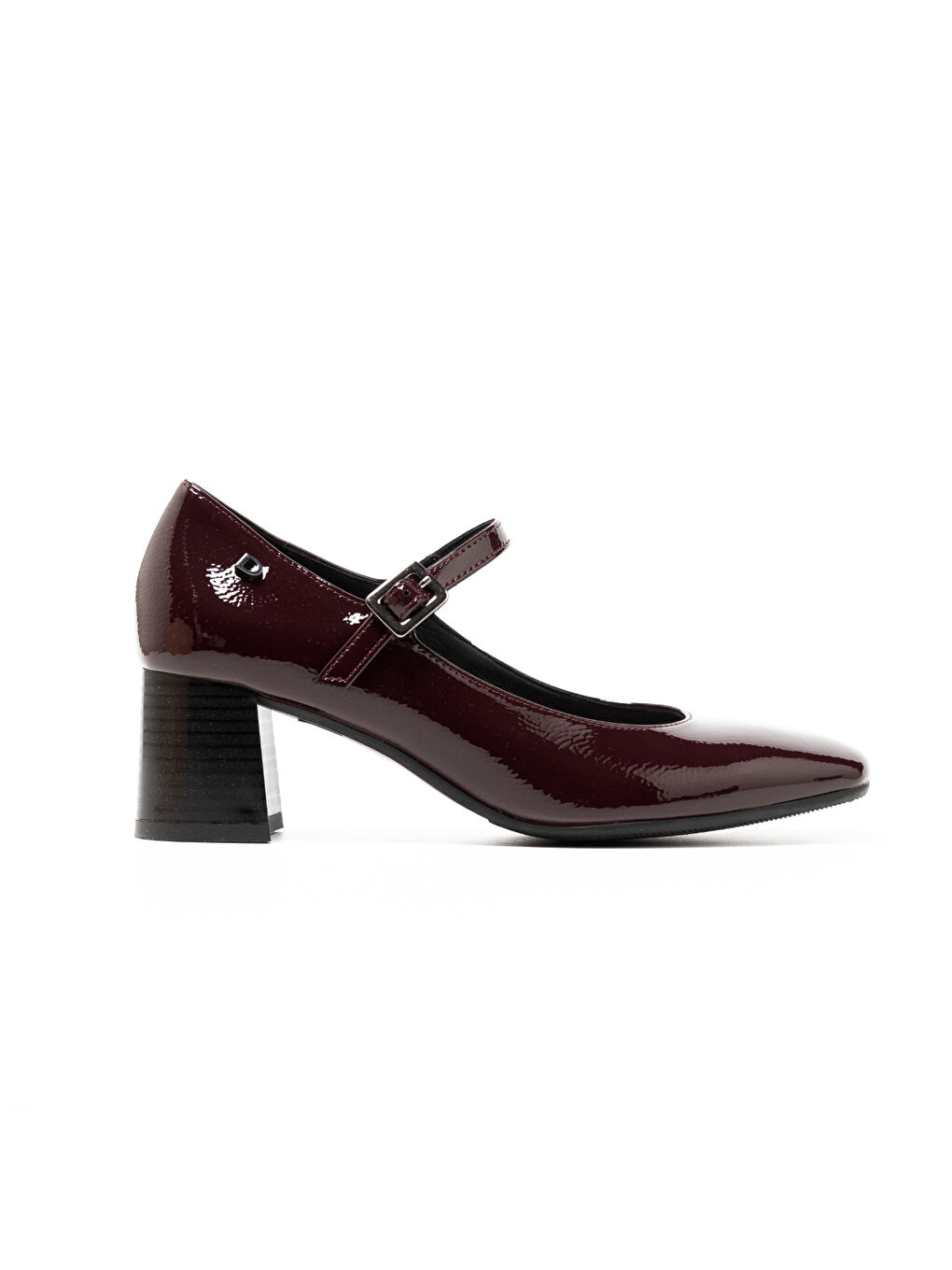 Bordo Kadın Klasik Ayakkabı 235743DS 5743DS SLIDE Naplack Bordeaux