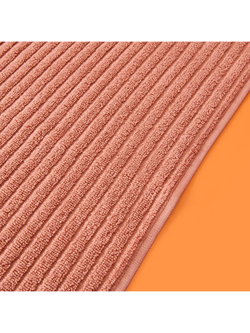 Pembe Soft Microcotton Yüz Havlusu - Gülkurusu - 50x90 cm-2