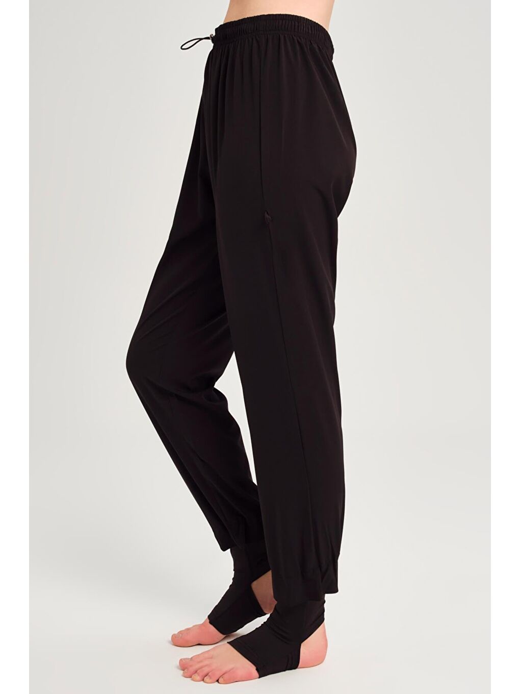 Esnek Dokuma Siyah Performans Serisi Yüzücü Pantolonu 3083-1