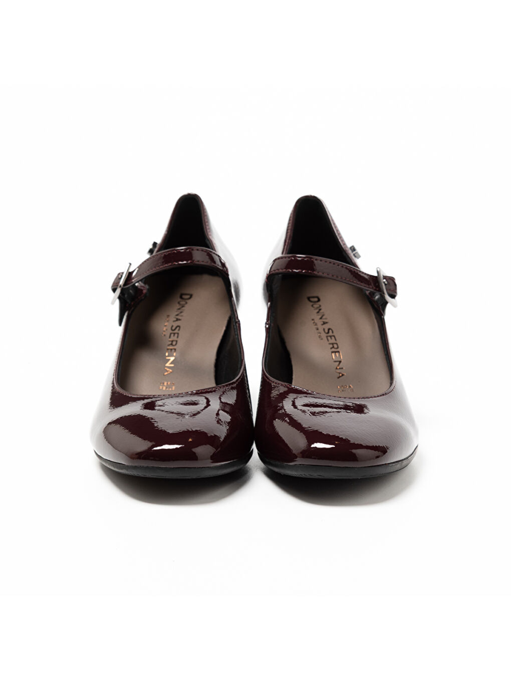 Bordo Kadın Klasik Ayakkabı 235743DS 5743DS SLIDE Naplack Bordeaux-5