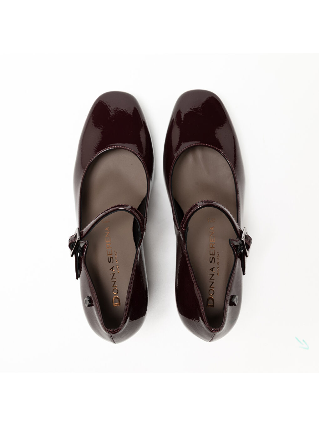 Bordo Kadın Klasik Ayakkabı 235743DS 5743DS SLIDE Naplack Bordeaux-6