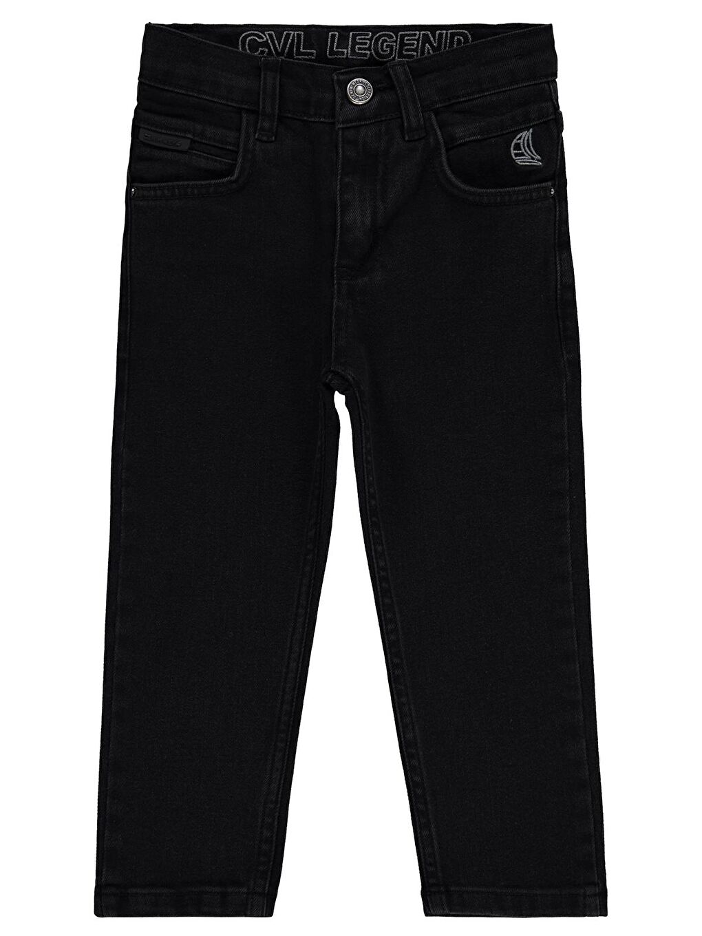 Boys Basic 2-5 Yaş Pantolon Jean - Siyah 2-3 Yaş