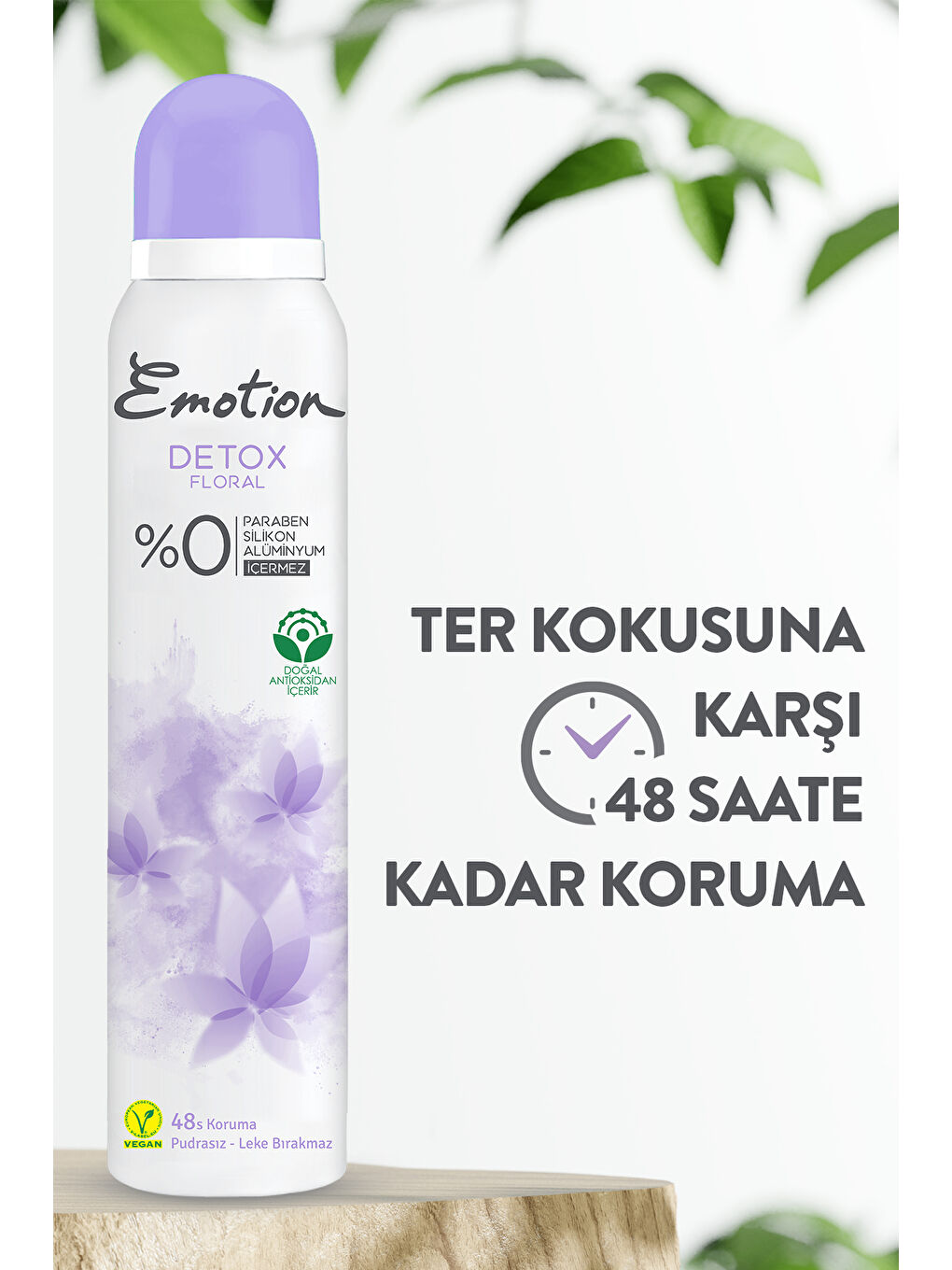 Emotion Beyaz Detox Floral Deodorant 6x200 Ml - 3