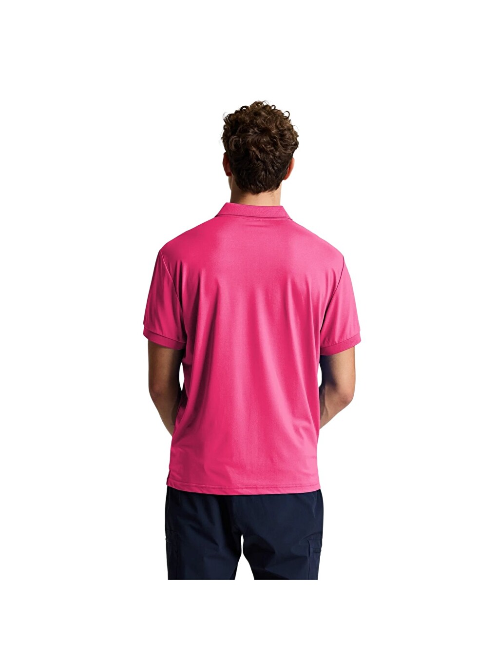 Pembe Tech Pique Polo Evo Erkek Tişört-1