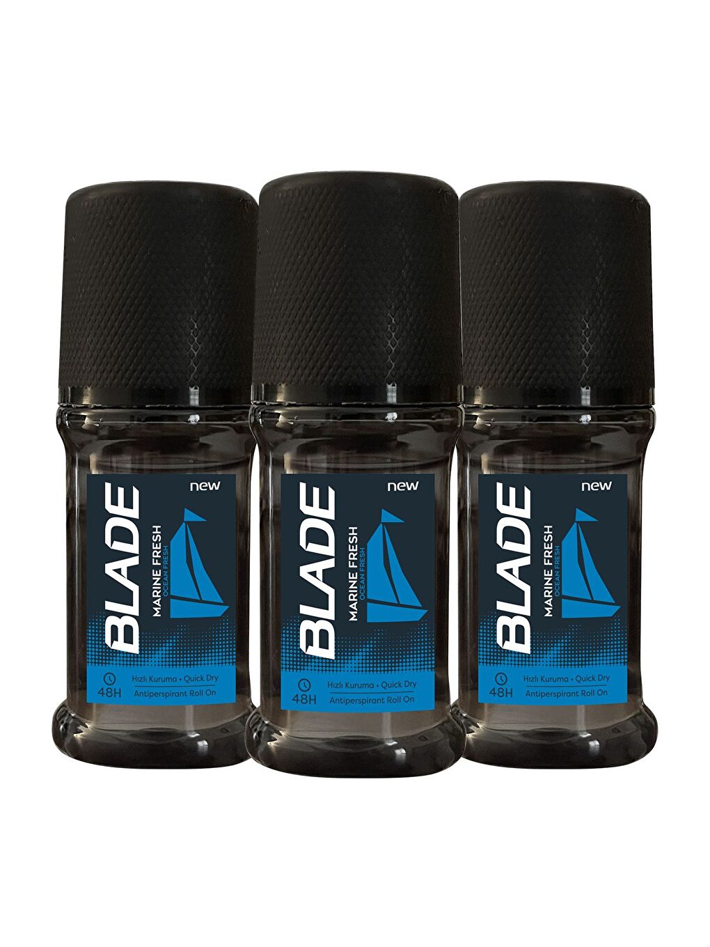 Blade Beyaz Marine Fresh Roll On 3x50 ml