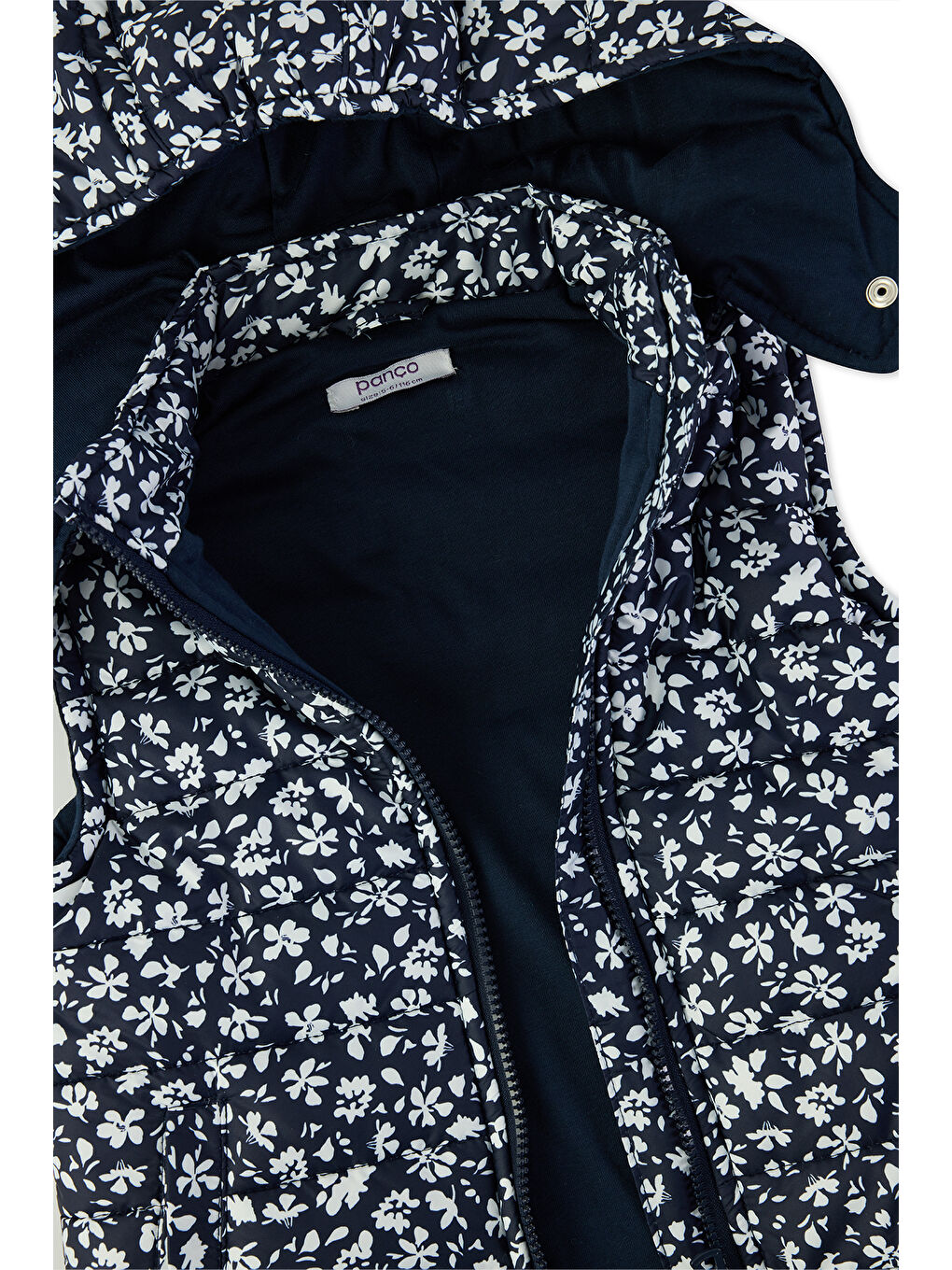 Kız Çocuk Micro Yelek Lacivert-2