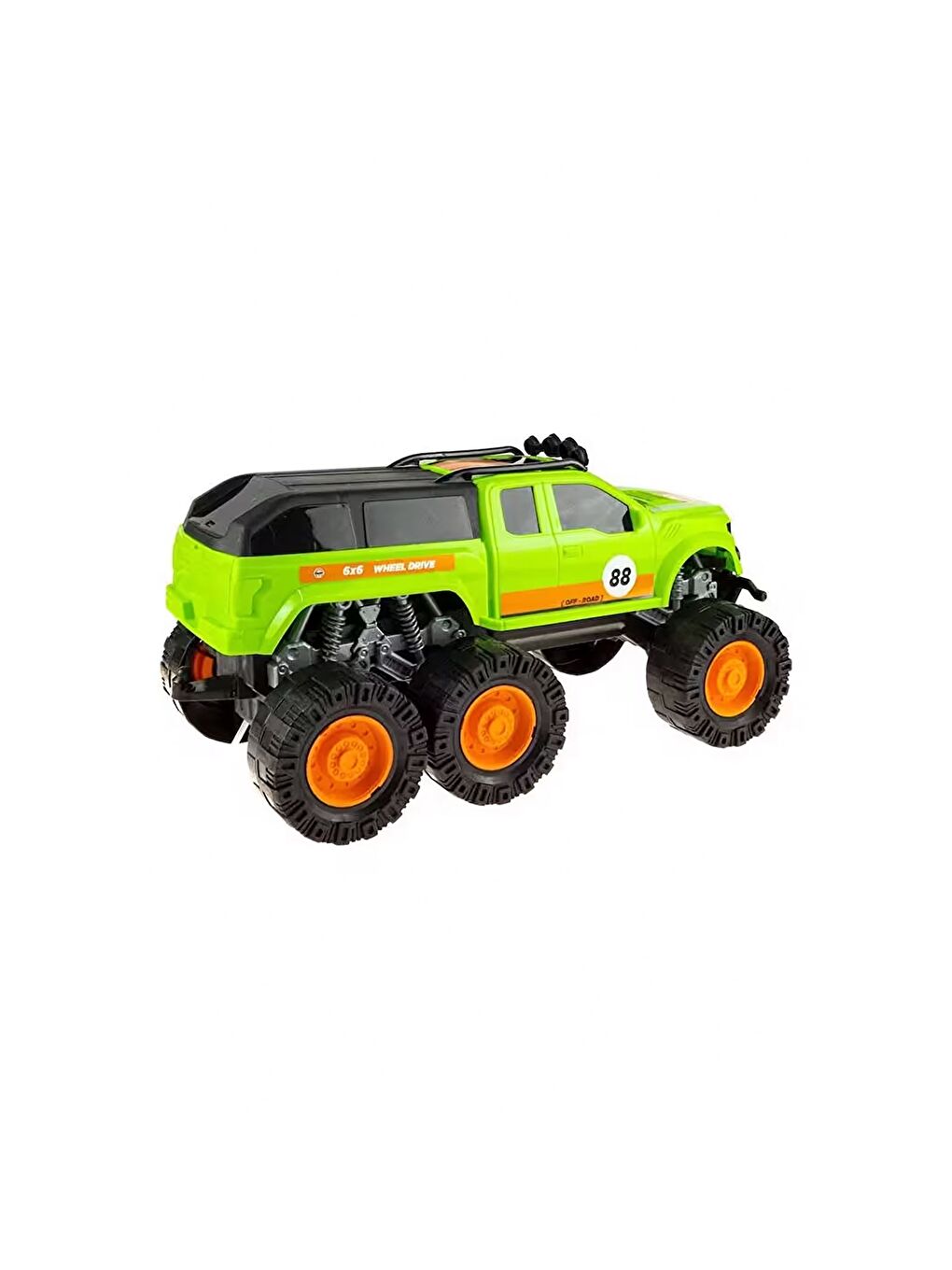 CAN-EM Canem Oyuncak Kabinli Of Road Jeep Sürtmeli Oyuncak Yeşil - 1