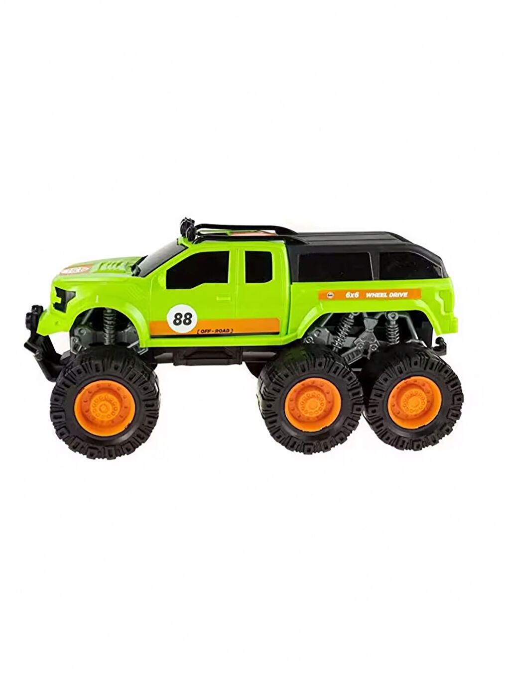 CAN-EM Canem Oyuncak Kabinli Of Road Jeep Sürtmeli Oyuncak Yeşil - 2