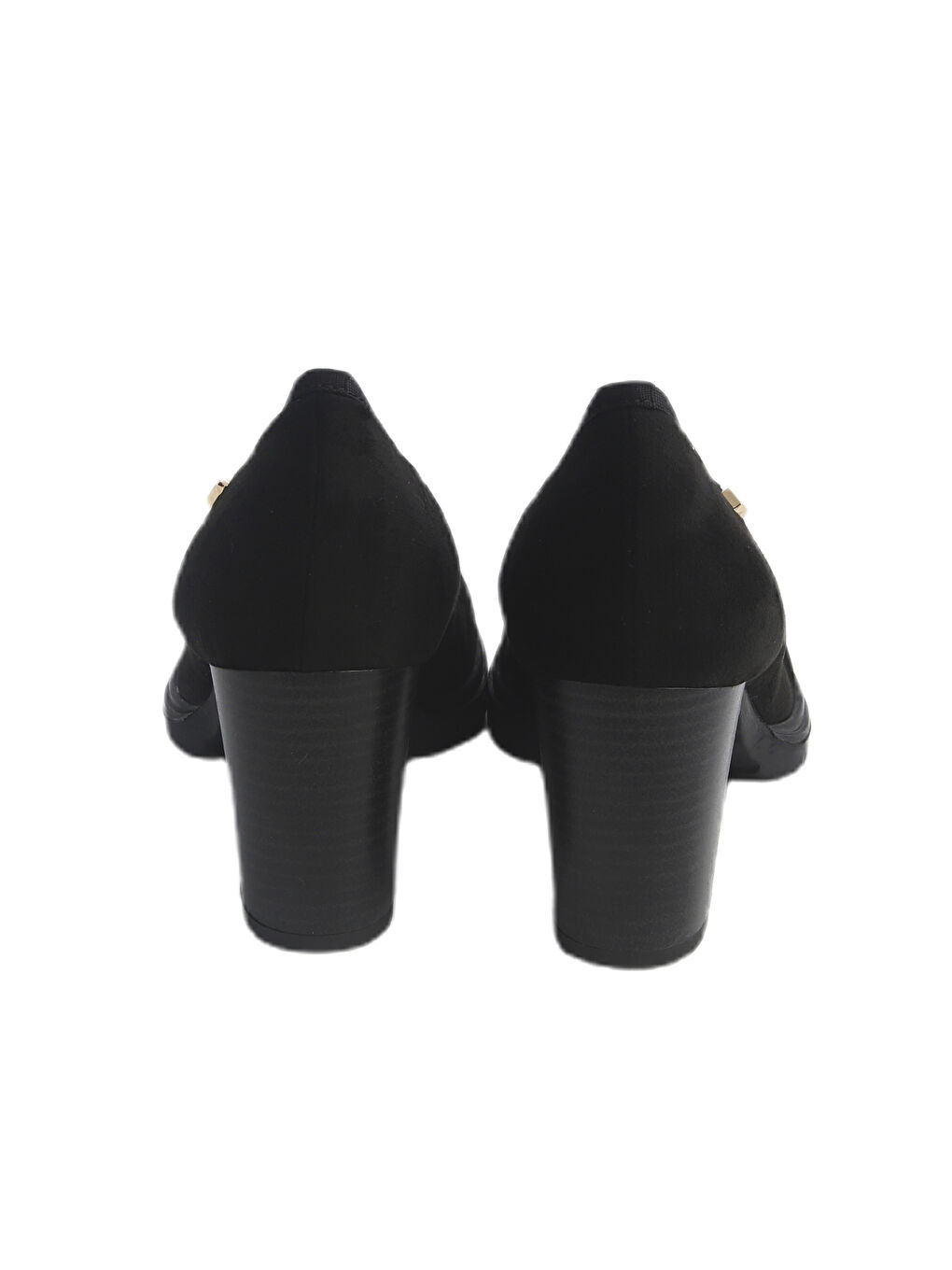 Siyah Kadın Topuklu / Stiletto 483700DS 3700DS Camoscio Nero-3