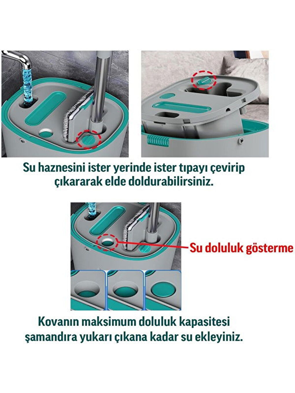 Aqua Jet Temizlik Seti - Gri-5