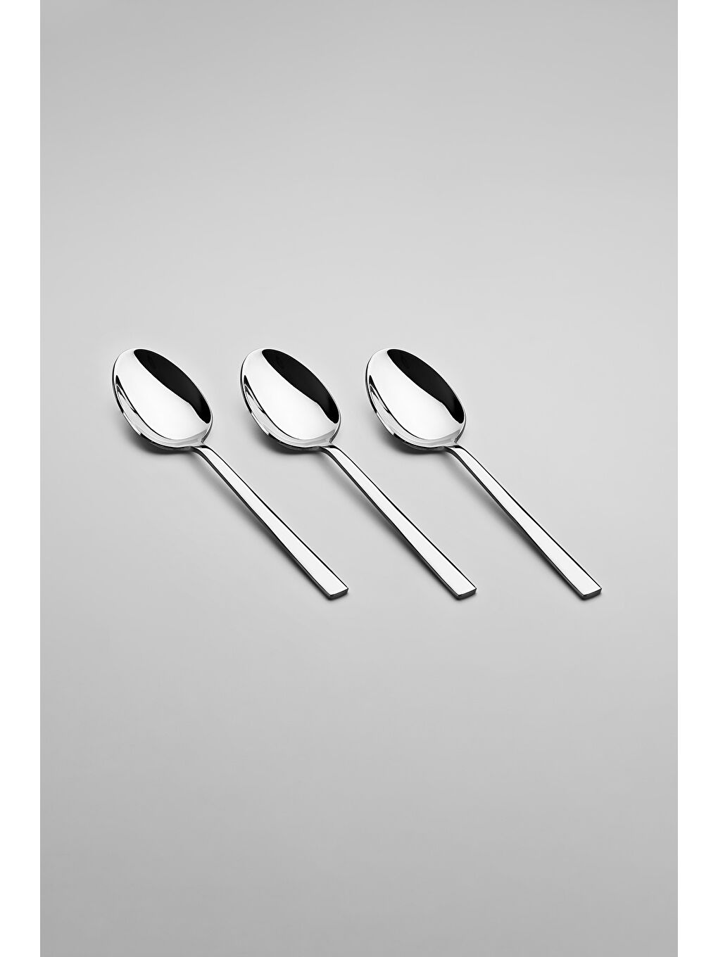 Gri Dalyan Sade 12 Kişilik 60 Parça Kutulu Çatal Kaşık Takımı-6