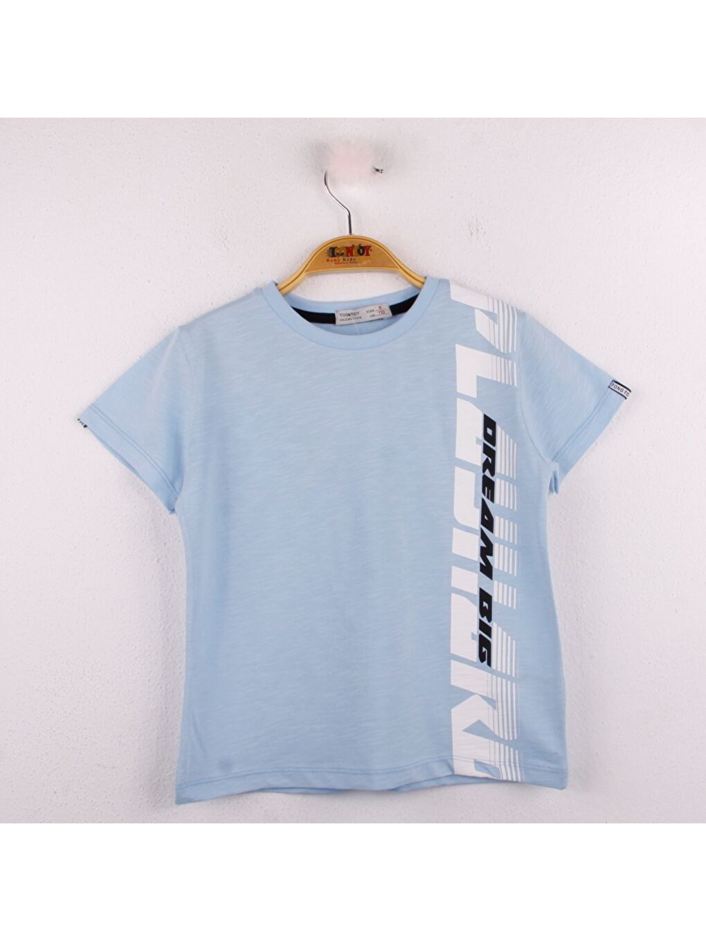 Mavi Erkek Çocuk Playhard Baskılı Tişört