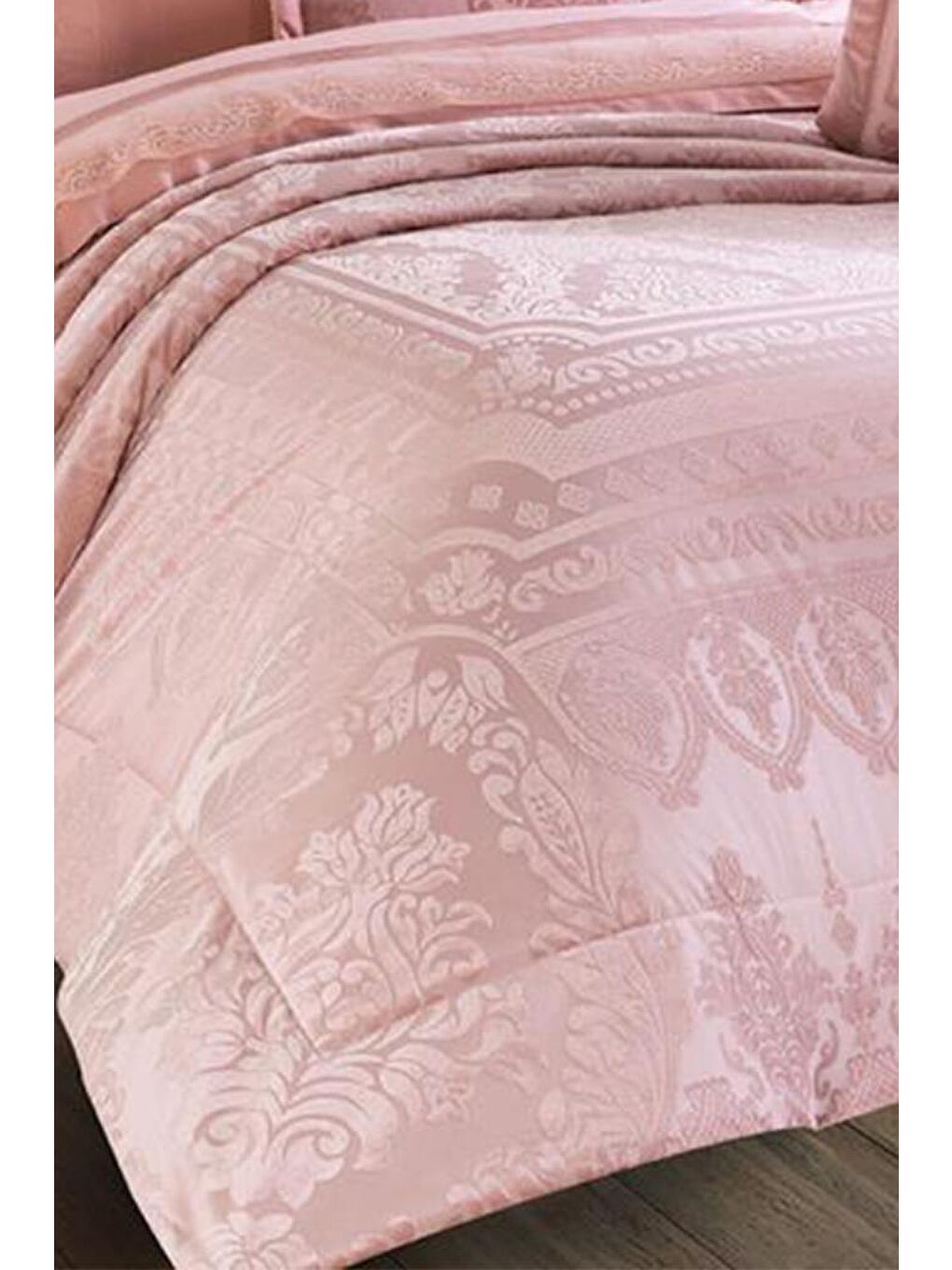 Pembe Defne 10 Parça Çeyiz Seti Pudra-3