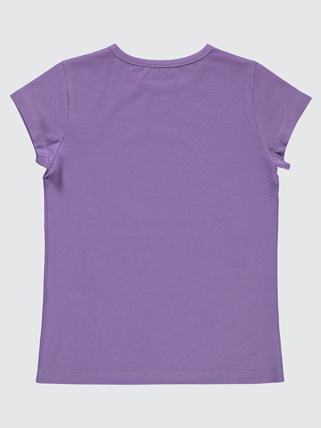 Girls Kız Çocuk Tişört 6-9 Yaş Açık Mor-1