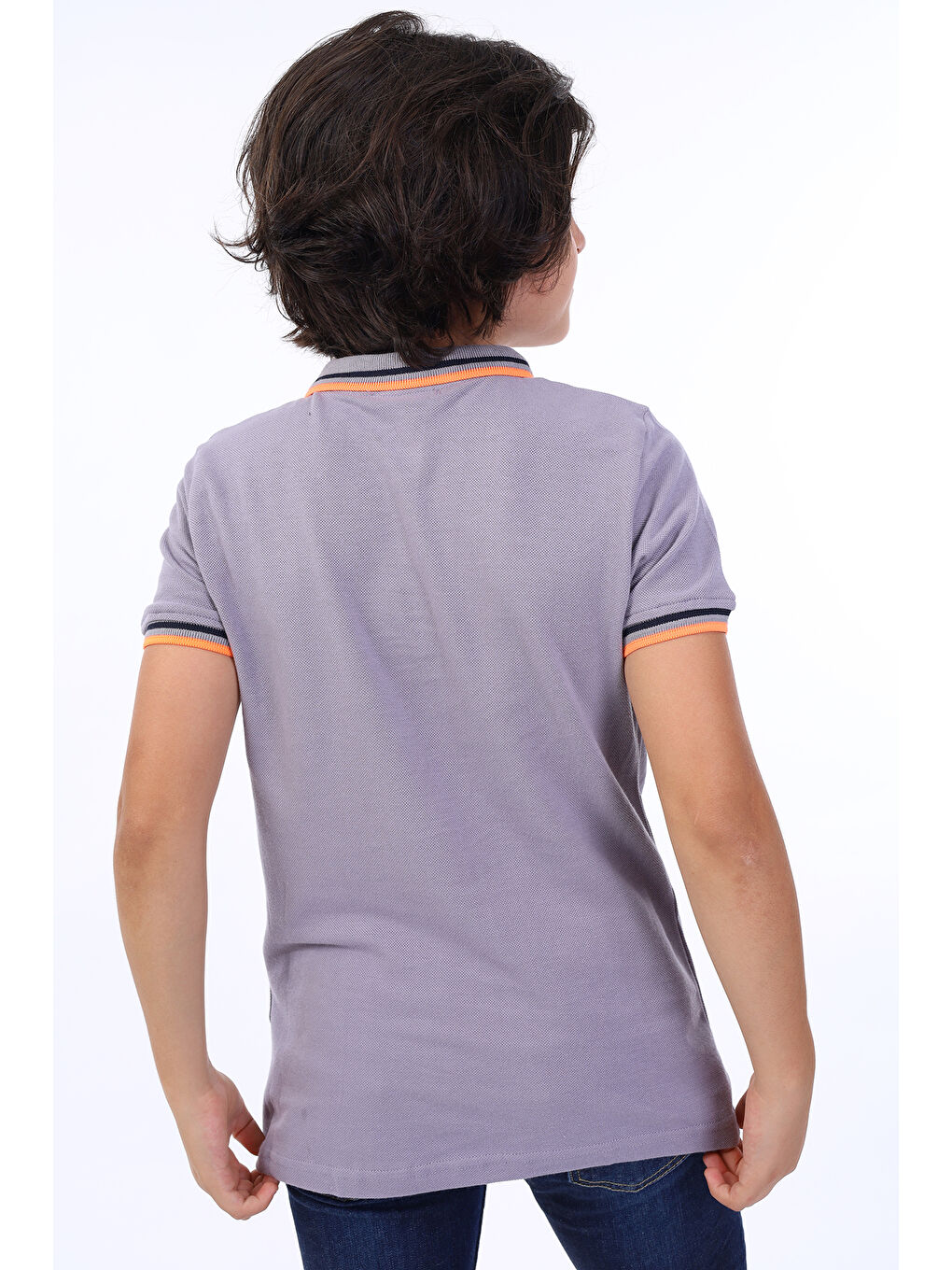 Gri Erkek Çocuk Tişört-2