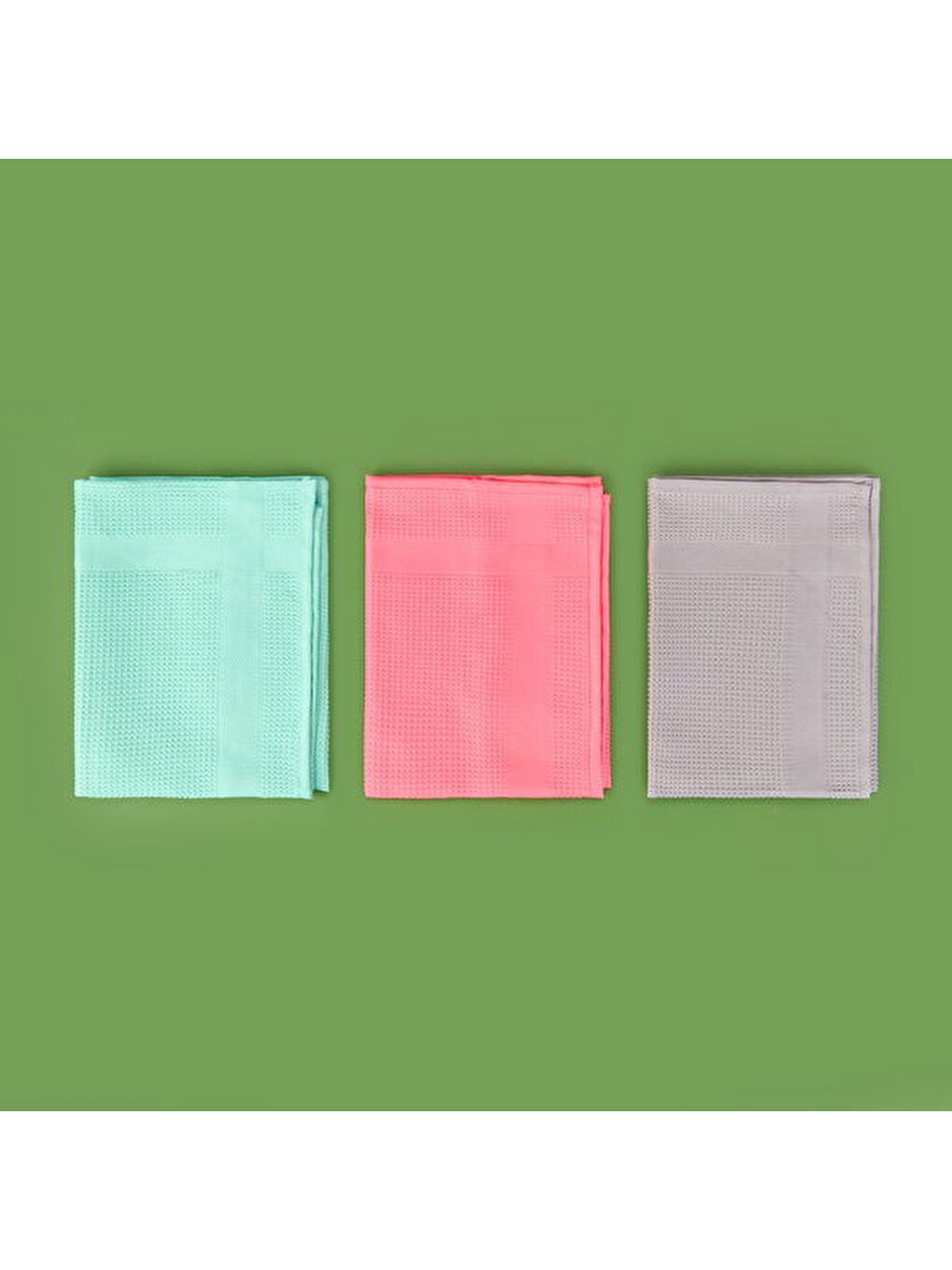 Karışık Premium 3'lü Mikrofiber Temizlik Bezi - Renkli-1